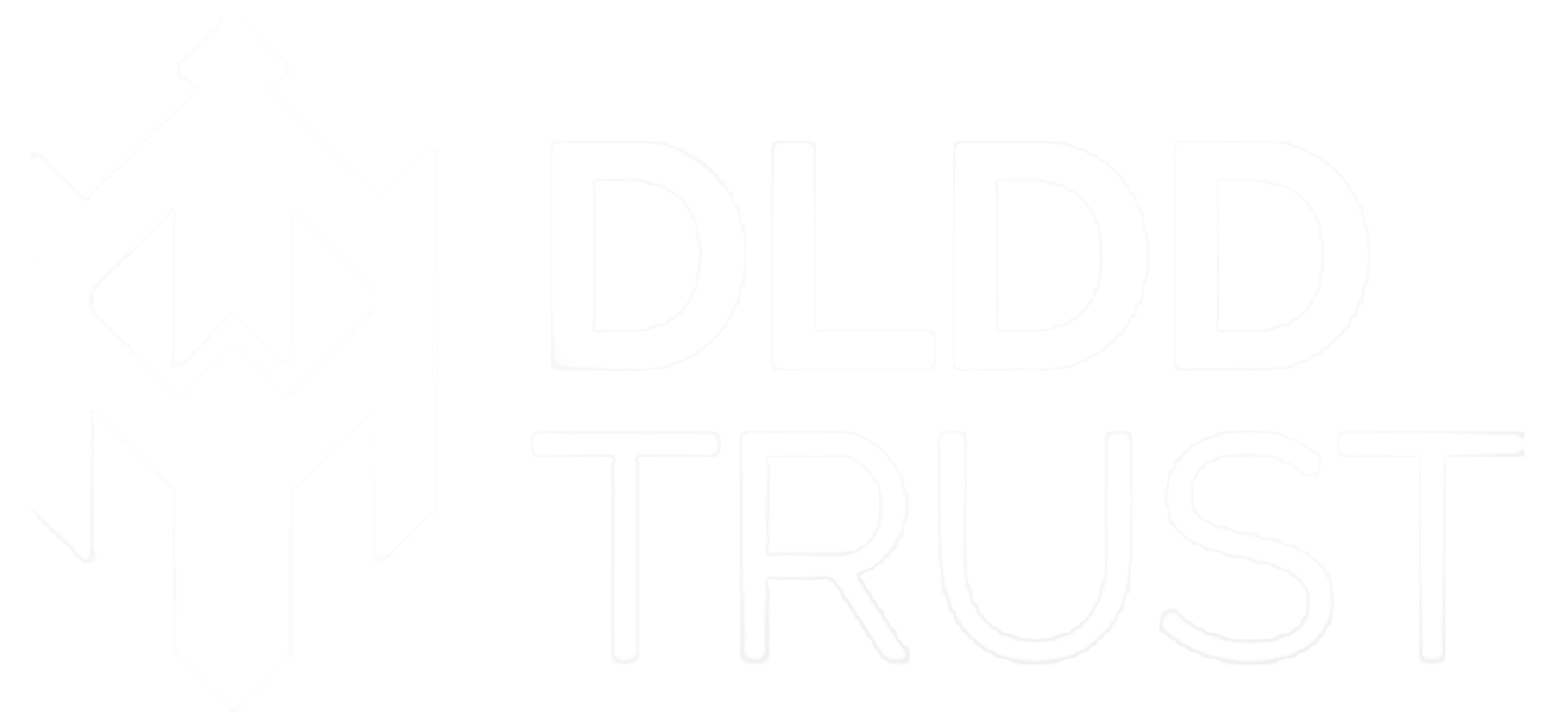 DLDD Logo - White